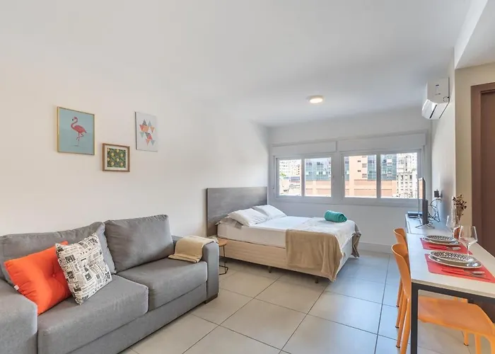 Apartamento Estudio Pueblo 1 - Sophistication Porto Alegre